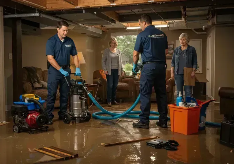 Basement Water Extraction and Removal Techniques process in Union City, GA