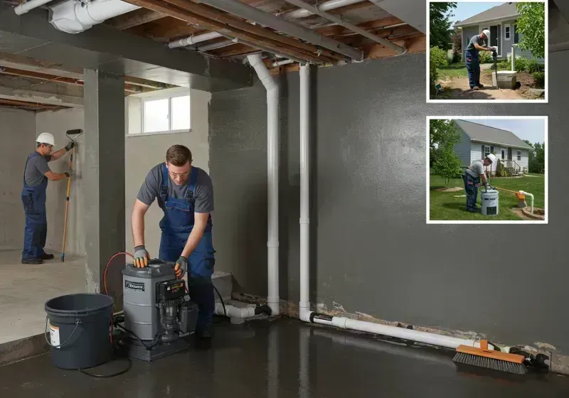 Basement Waterproofing and Flood Prevention process in Union City, GA